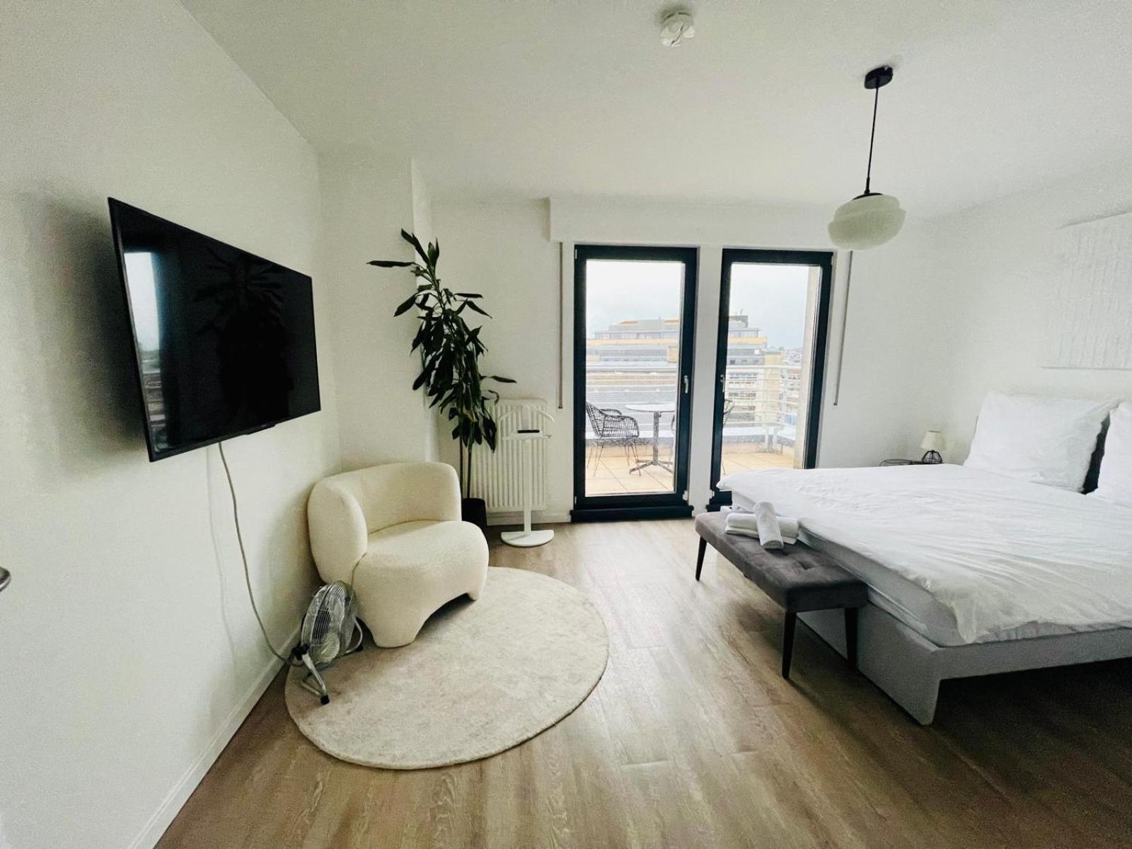 Lux Penthouse - Office, Terrace, Gym & Parking Apartment Luxembourg Bagian luar foto
